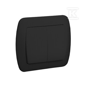 ŁĄCZ.ŚWIECZNIKOWY PODŚW. CZARNY AKOR