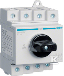 MOD. ROZŁĄCZNIK IZOLAC. 4P 32A 1000 VD