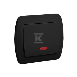 ŁĄCZ.POJ.PODŚW. CZARNY AKORD