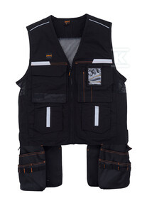 KAMIZELKA NARZĘDZIOWA PROF CZARNA L