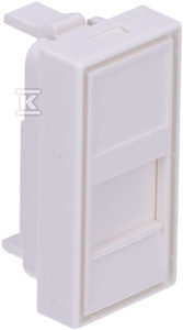 ADAPTER 1MOD PR.22,5X45 DO 1RJ45/1RJ12