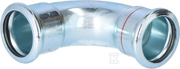 KOLANO 90ST.28X28 STEEL SPRINK.