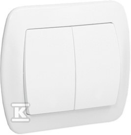 AW5L/11 ŁĄCZ.ŚWIEC.PODŚW.Z RAMKĄ BI