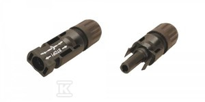 GNIAZDO MC4 DLA PRZEKROJU 4/6 MM