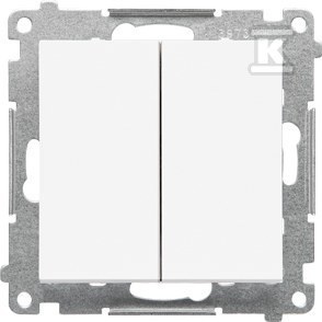 ŁĄCZ.2-KR.KRZYŻ.B/PIK. BIAŁY MAT SIM