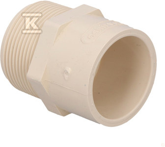 ZŁĄCZKA WKRĘTNA KW/GZ 6/4" PVC-C