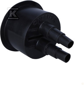 KOŃC.GUM.END-CAP DLA RUR PODW.ECP 125/2