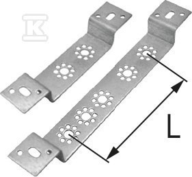 PŁYTKA MONT.OSADZ.DO BAT. L=50MM