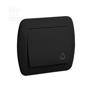 PRZYCISK DZWONEK CZARNY AKORD