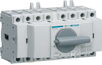 MODUŁOWY PRZEŁĄCZNIK ZASILANIA 4X40A