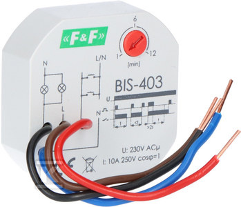 BIS-403-PRZEK.BIST.IO<10A,WYŁ.CZAS.1÷1
