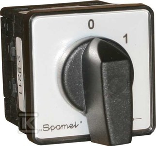 Łącznik Krzywkowy 10A, Rozłącznik 1-0-2 (1 - biegunowy) SK10-1.834\P03