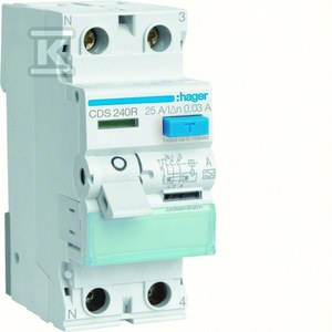 RCC.WYŁ.RÓŻ.1P+N 40A/30MA TYP A QUI.L
