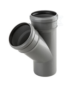 TRÓJNIK HT 50X40/45 POPIEL SANITARNY