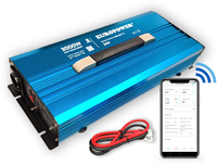 PRZETWORNICA NAPIĘCIA INWERTER EUROPOWER 24V DC / 230V AC 3000W / 6000W CZYSTY SINUS BLUETOOTH