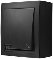 ŁĄCZ.SCHODOWY CZARNY MAT AQUACLICK