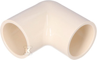 KOLANO 90ST KW/KW 5/4" PVC-C