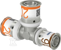 Trójnik redukcyjny 20-20-16 Uponor S-Press Plus 1070569