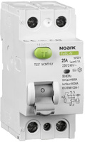 WYŁĄCZNIK RÓŻNICOWOPRĄDOWY, 6 KA, 40A, 30MA, 2P TYP AC EX9L-N Noark 108315