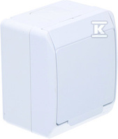 GN.2P+Z N/T IP44 BIAŁE HERMES