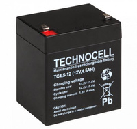 Akumulator AGM TECHNOCELL serii TC 12V 4,5Ah