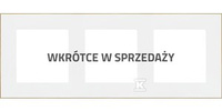 RAM.3-KR.DUO BIAŁA PODSTAW.ZŁOTA SIMON