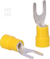 KNE 6-6 KOŃC.KAB.(100SZT)