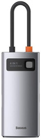 Hub USB Baseus Metal Gleam 4w1