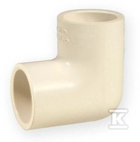KOLANO 90ST KW/KW 1/2" PVC-C