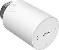 ENGO Controls ETRV-M30 - Głowica grzejnikowa bezprzewodowa, elektroniczna M30x1,5, bateryjna, biała