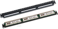 PATCH PANEL 1U/19" UTP 24 PORT KAT.6 LSA
