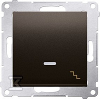 ŁĄCZNIK SCHOD.PODŚW.BRĄZ SIMON54