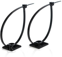 UCHWYT MOCUJĄCY SAMOPRZYLEPNY HW-3ACB CZARNY (100szt.)