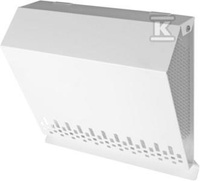 CZERPNIA ŚCIENNA METALOWA FI160, BIAŁY