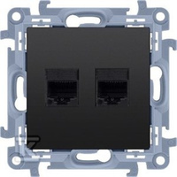 GN.2-KR.KOMP.RJ45 KAT6E CZARNY SIMON10