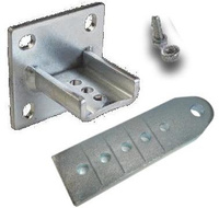 BFT SFR B COMPLETE - regulowany uchwyt (przykręcany) na słupek na 1 siłownik (N735002 00001)