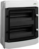 PLASTIKOWA OBUDOWA INSTALACYJNA Natynkowa IP65,  2X12 modułów. PHS 24T FB NOARK 110685