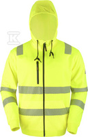 BLUZA HI-VI (FLUO) ŻÓŁTA L