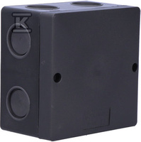 PUSZKA IP66 - KSK 100 FA UV (CZARNA)
