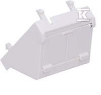 PŁYT.K45 2XRJ OSŁ.SKOŚNA MD BIAŁY