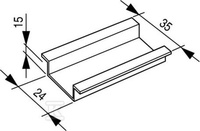 TS35X15 SZYNA MONTAŻOWA 35X15MM