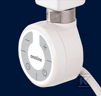 GRZAŁKA ONNLINE MOA 300W BIAŁA RAL 901