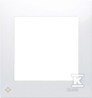 DR1/AB11 RAMKA SIMON54 ANT.BIAŁY