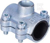 OBEJMA ANB 1"X1/2" MONTAŻOWA DO RUR