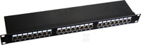 PATCH PANEL 1U/19" STP 24 PORT KAT.6 LSA