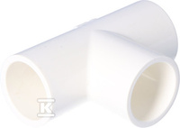 TRÓJNIK RÓWNOPRZELOTOWY KW/KW/KW PVC 3