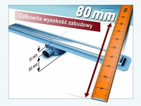 ODPŁ.LINEARIS COMPACT L750 DN50 MULTIST