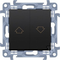 ŁĄCZNIK ROLETOWY CZARNY SIMON10