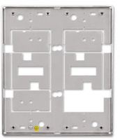 ACO CDN-P-S2 NT Ramka CDN, natynkowa, mała, podwójna, do CDNP5/6, CDNC/B, CDNA, stal kwa