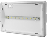 OPR.EXIT S IP65 LED 3W 1H 1-ZAD. AT BIA?